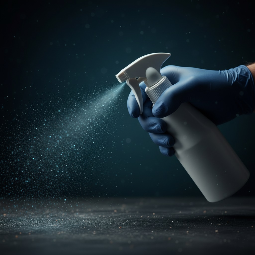 Spray pour désinfecter et assainir après infestation nuisibles