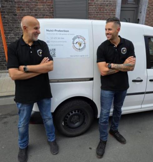 Notre équipe de techniciens Nuisi-Protection en action